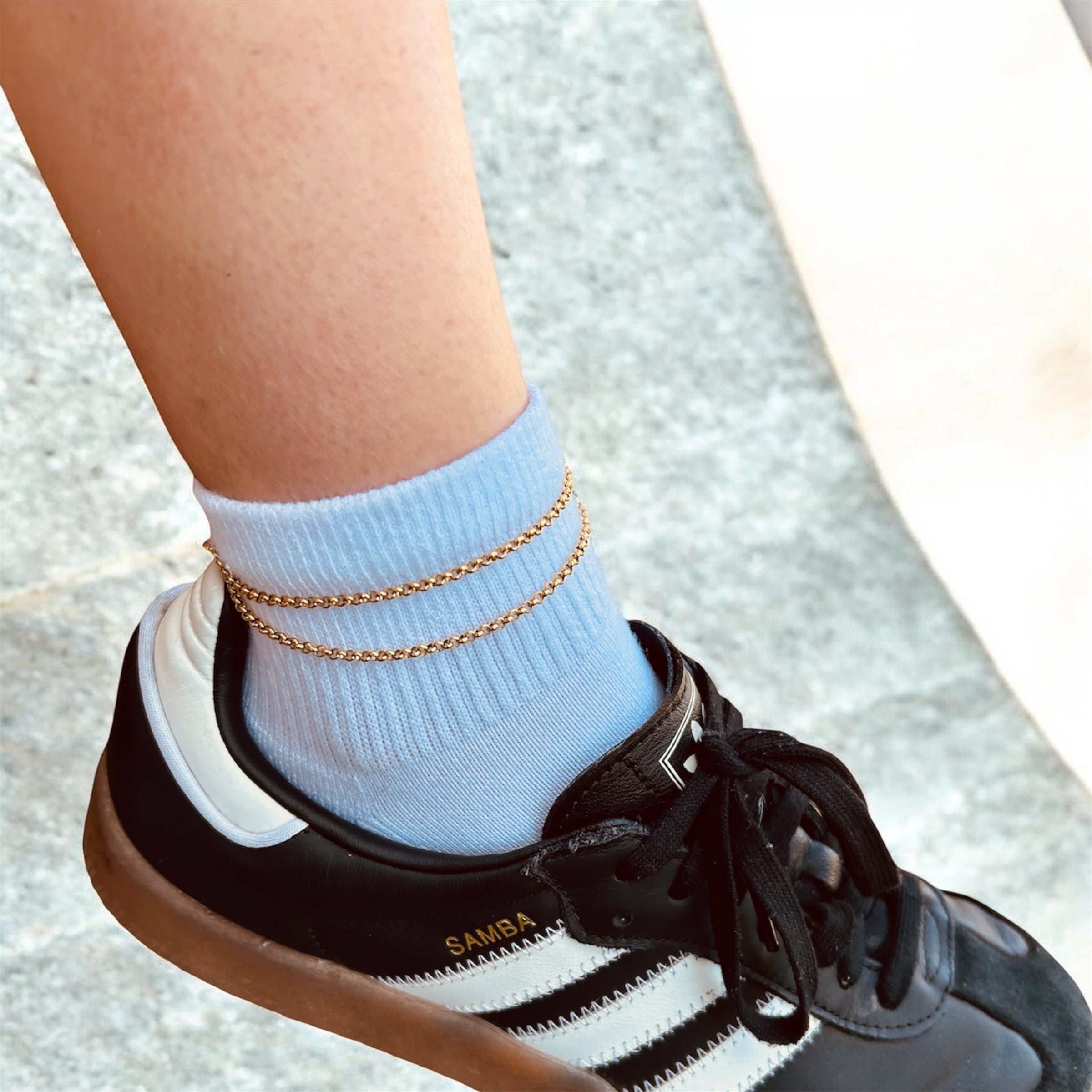 Rolo Chain Anklet by West Cove