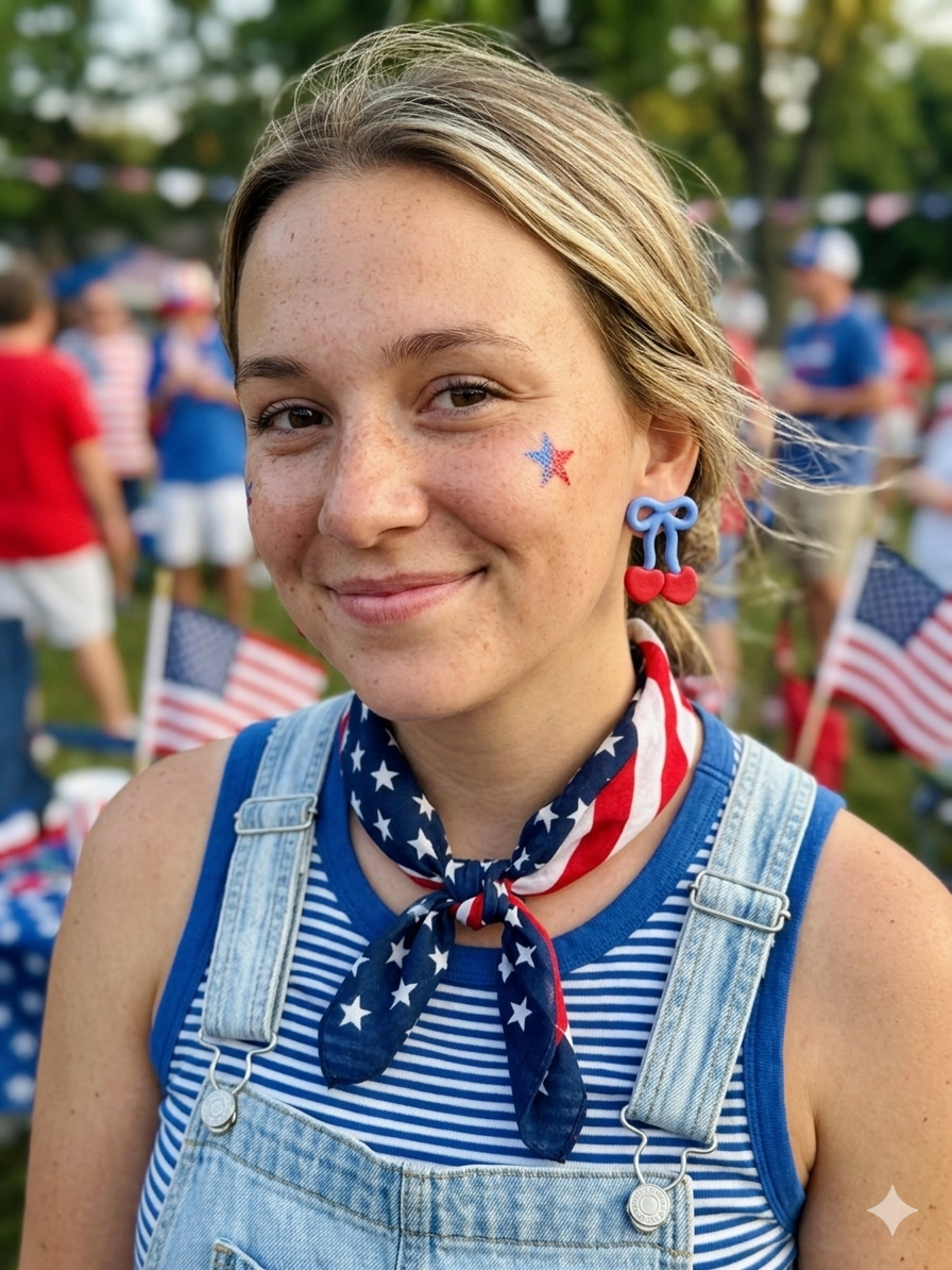 Cherry Bomb Earrings | Handmade Polymer Clay | 4th of July | Hypoallergenic Steel by West Cove