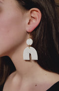 Clay Arch Earrings