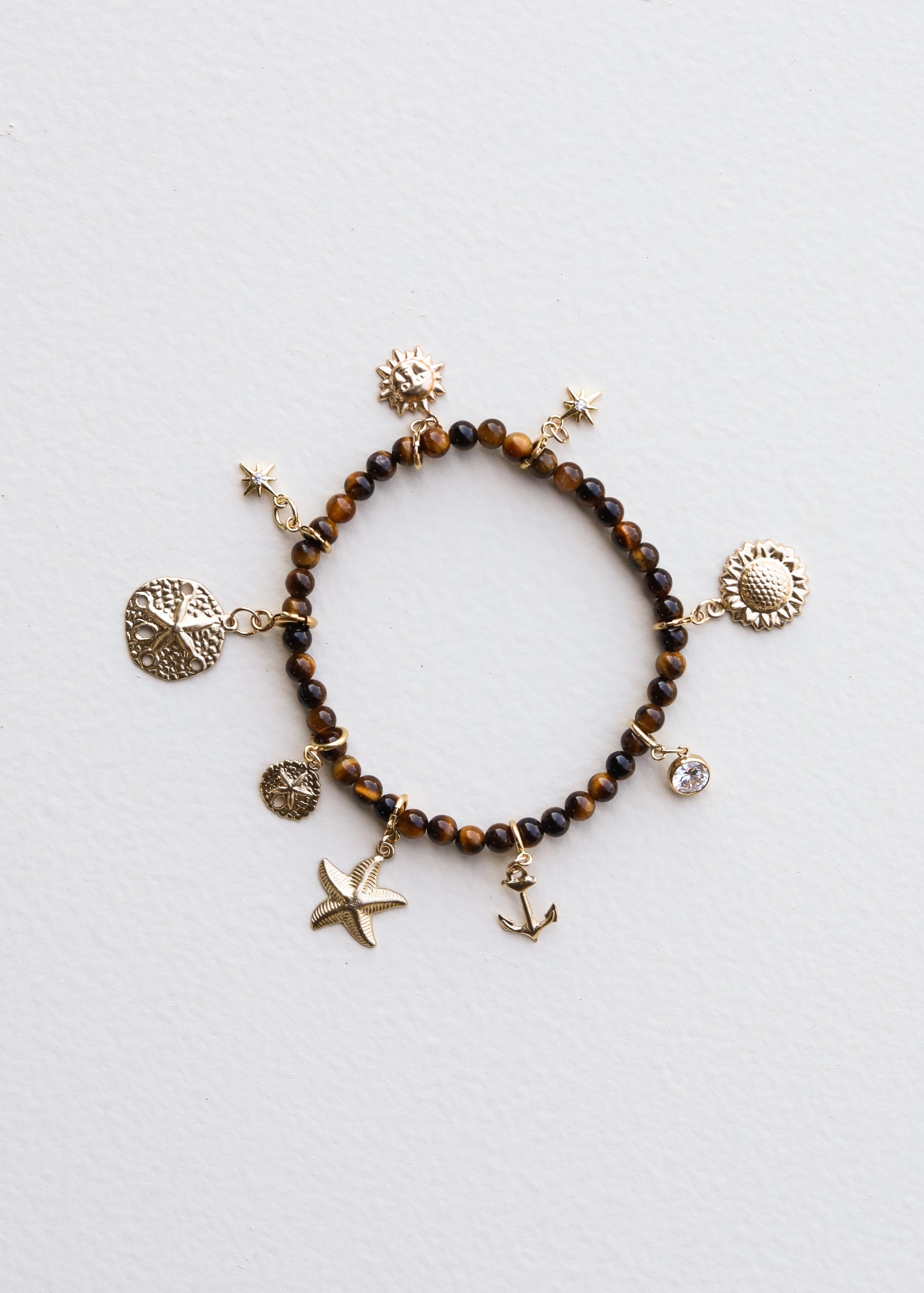 Polished Tiger's Eye || Adult Bracelet by CanyonLeaf