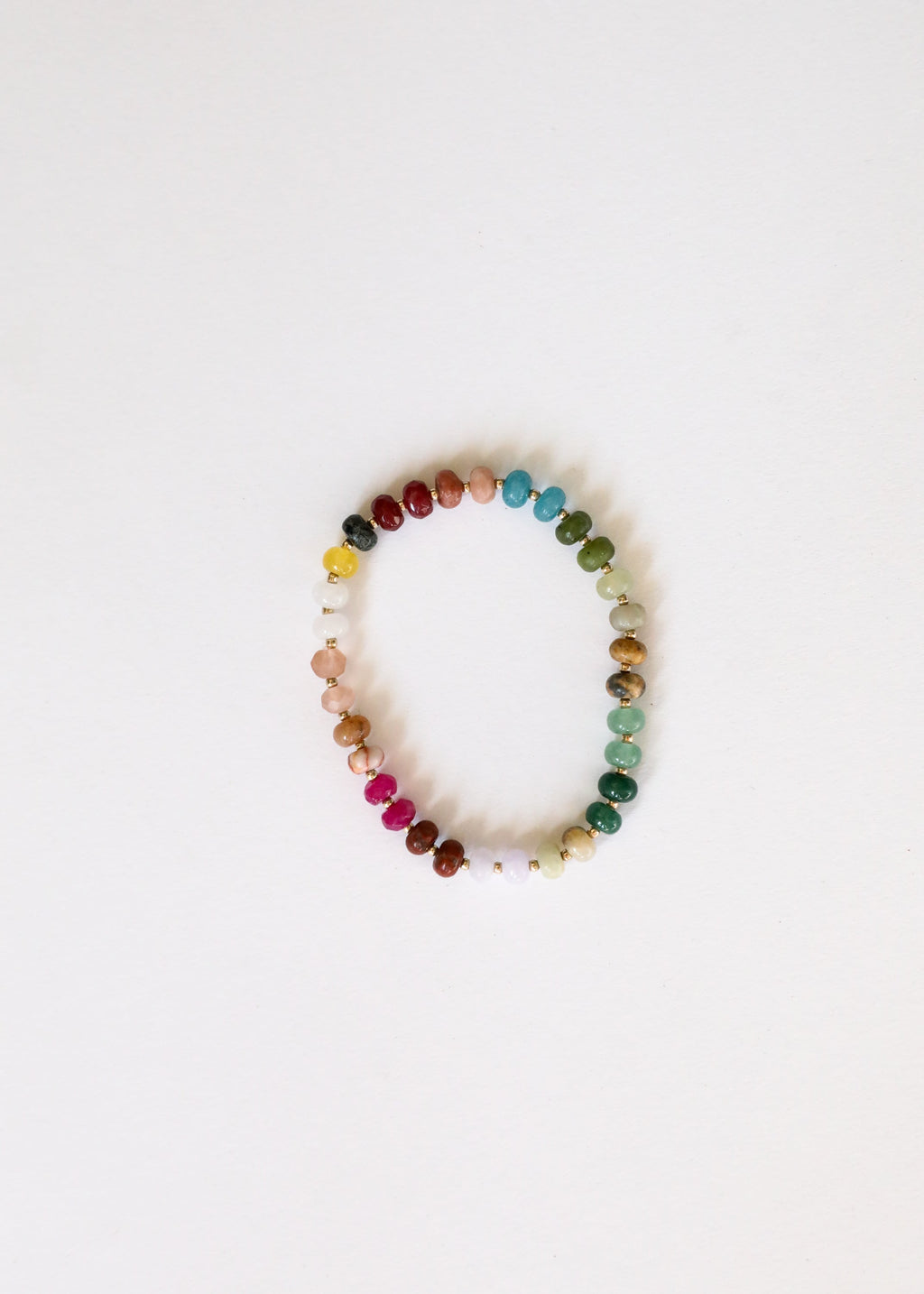 Natural Gemstone Bracelet + 14k Gold Filled Toggle : Sedona by CanyonLeaf