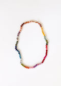 Natural Gemstone Necklace + 14k Gold Filled Toggle : Gold Rush by CanyonLeaf