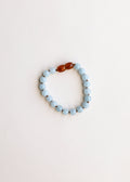 Pure Gemstone + Aquamarine|| Anklet or Bracelet by CanyonLeaf