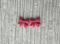 Polymer Clay Bow Earrings