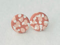 Fawn Print Earrings | Polymer Clay | Studs by West Cove