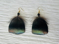 Turkey Feather Earrings