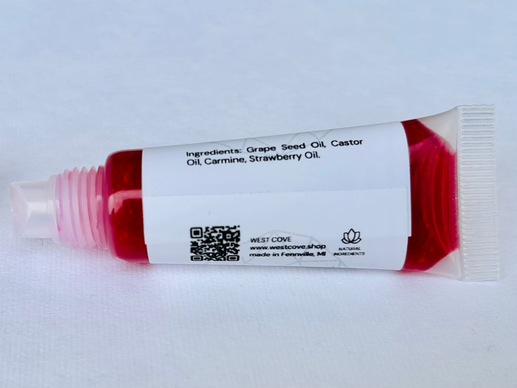 Ruby Red Lip Gloss | Thick | Healthy Lips