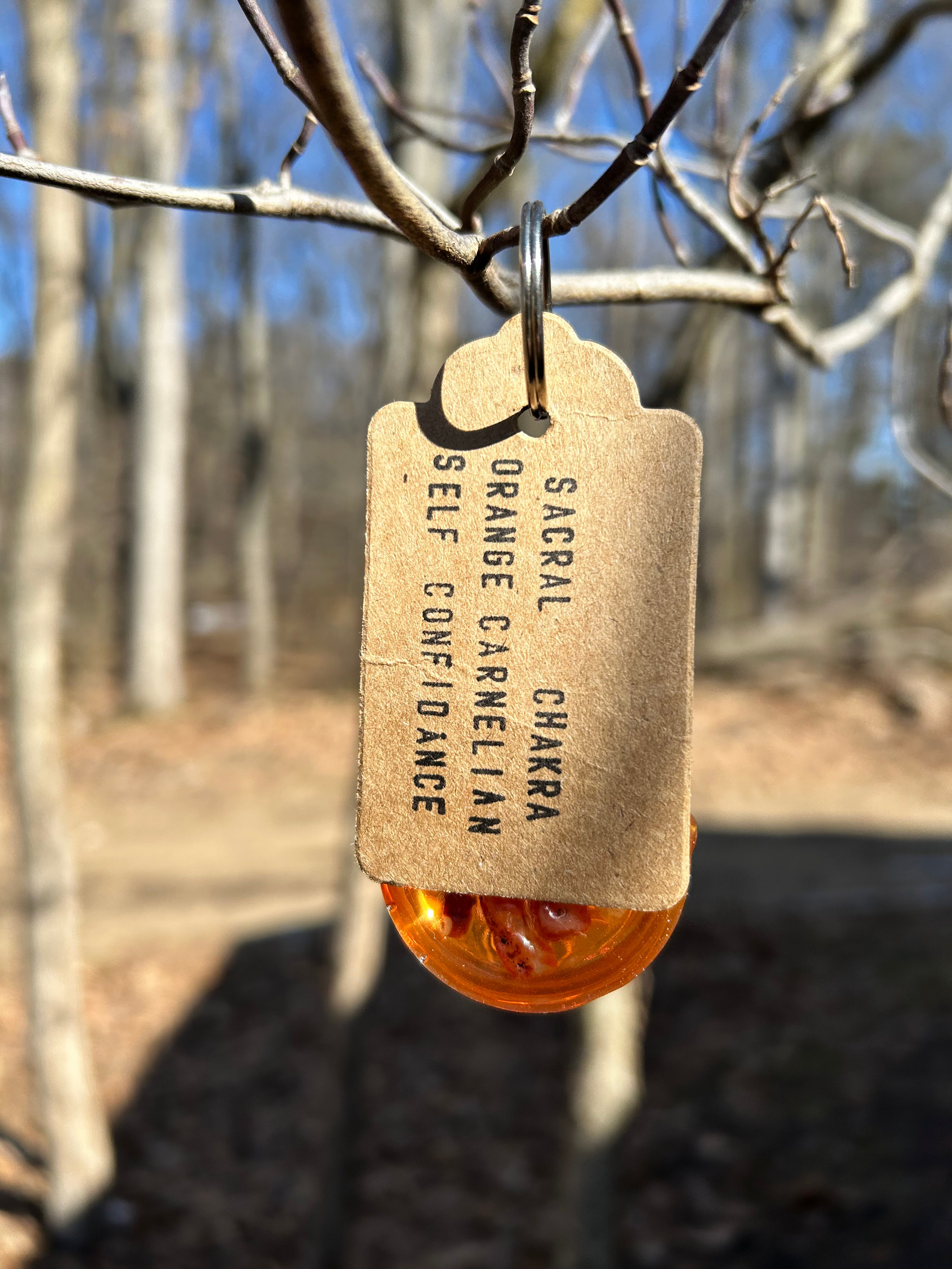 Sacral Chakra - Orange Carnelian - Self Confidence