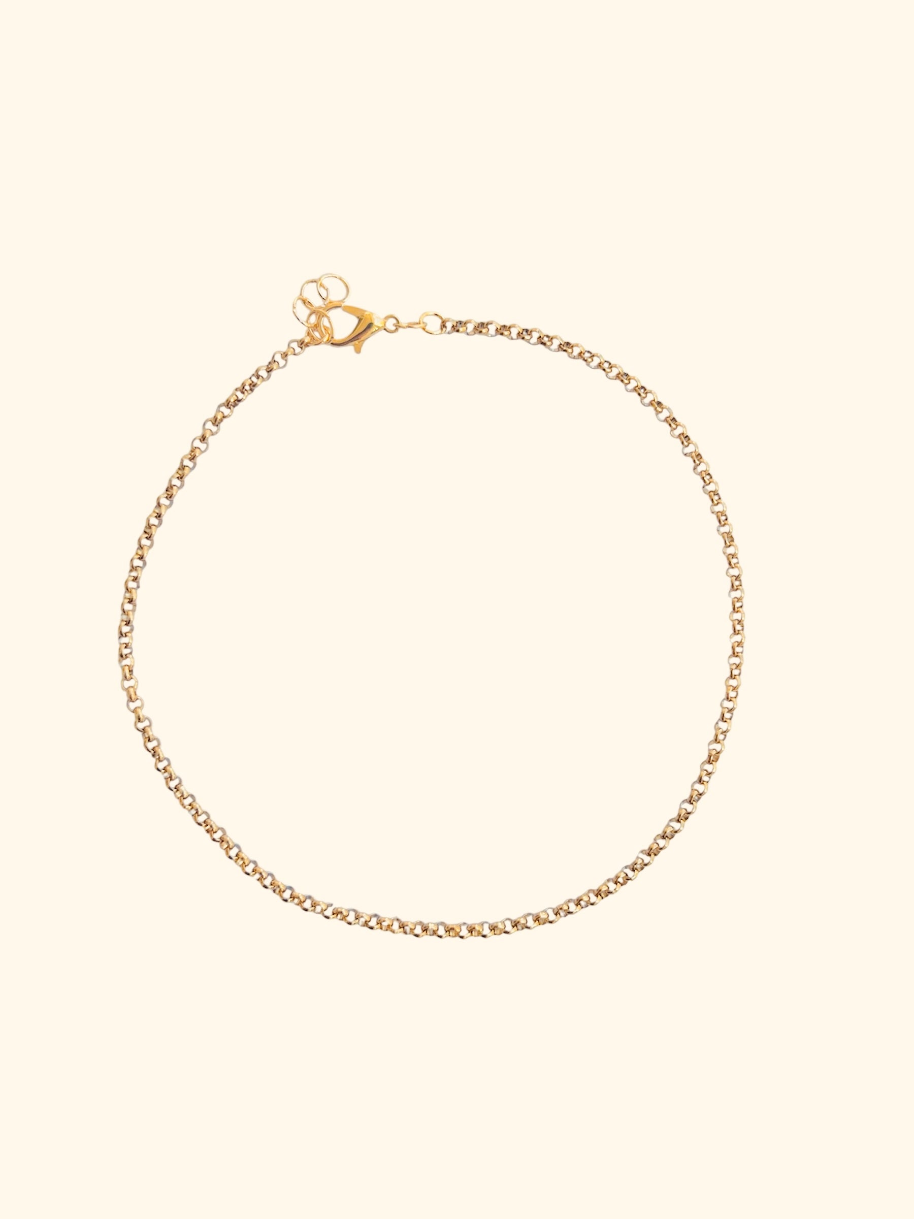 Rolo Chain Anklet by West Cove