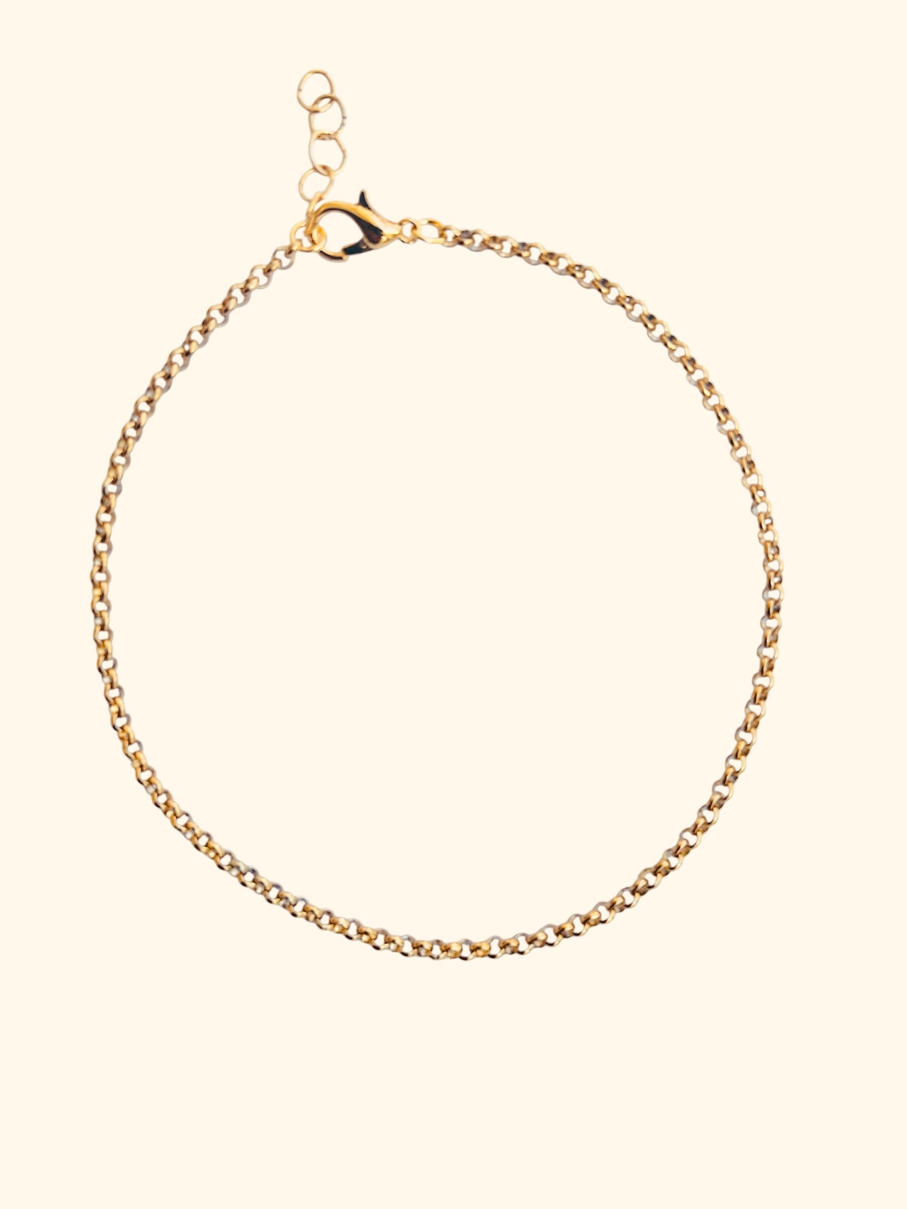 Rolo Chain Anklet by West Cove