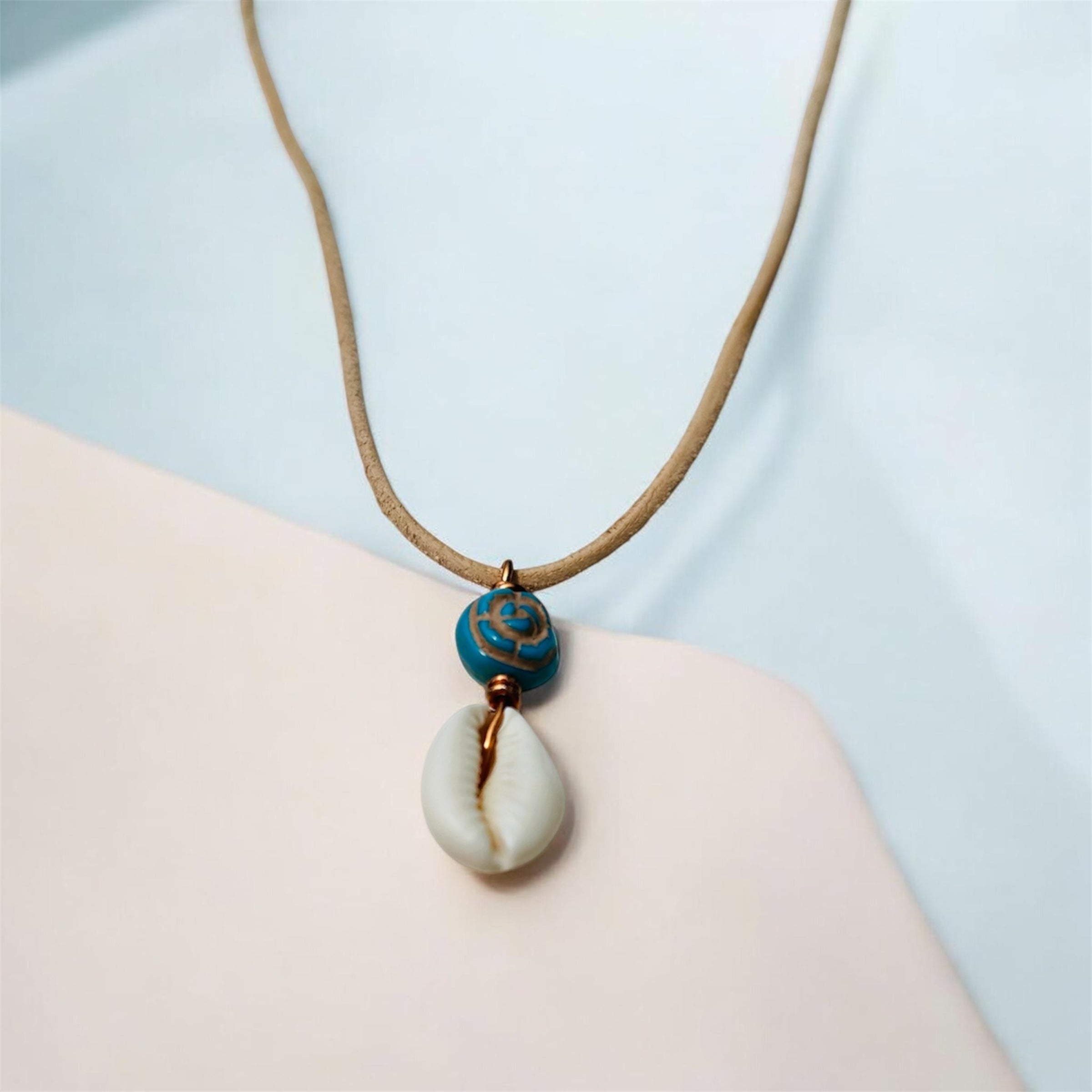 The Vintage Coastal Cowrie Necklace by West Cove