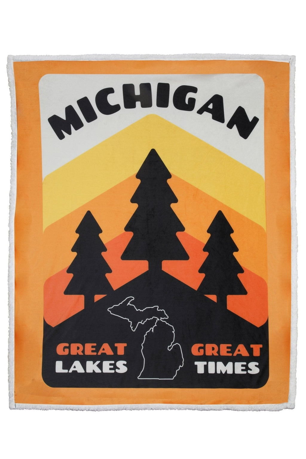 Blanket - Michigan Pines by Detroit Shirt Company