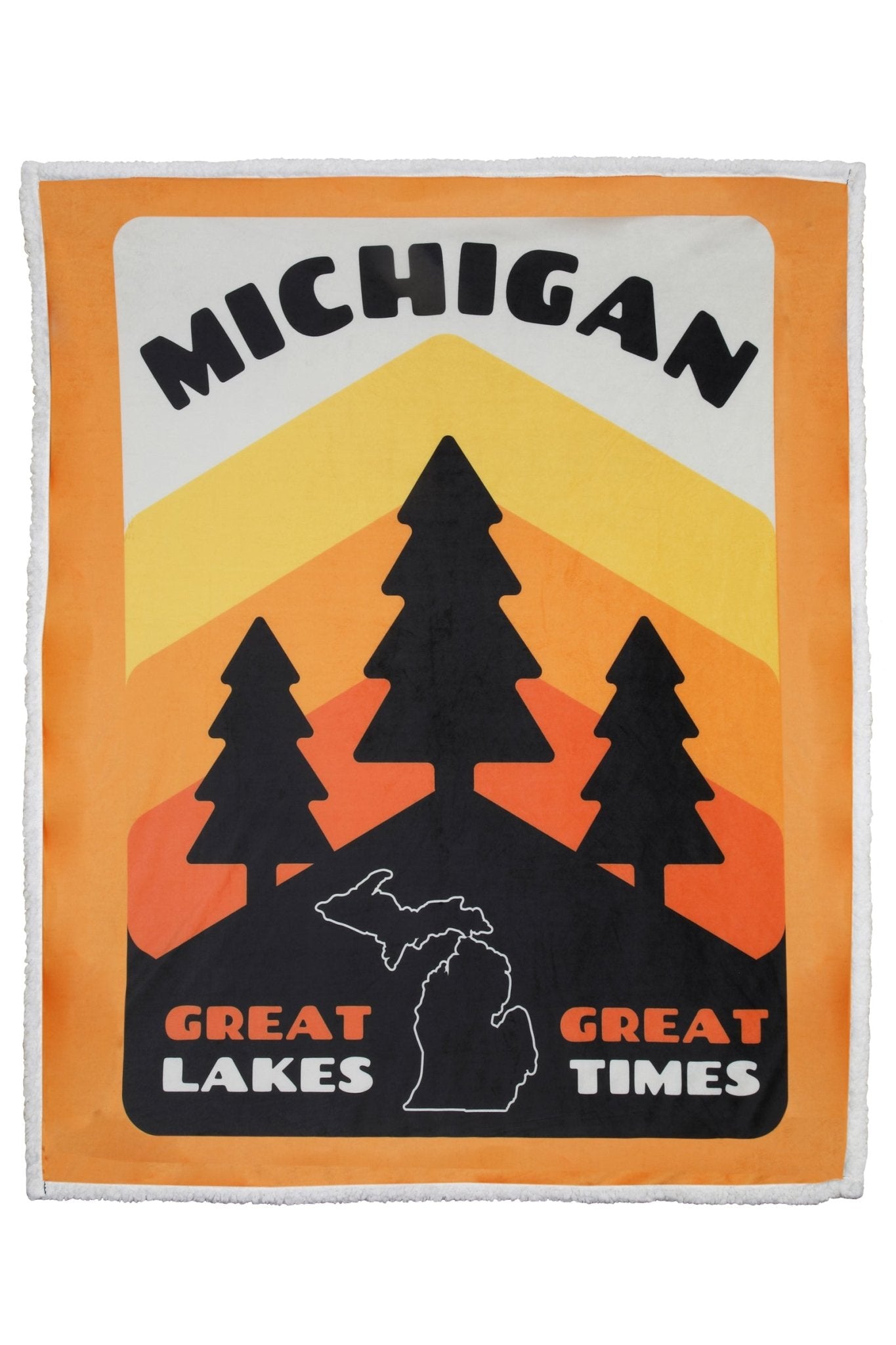 Blanket - Michigan Pines by Detroit Shirt Company