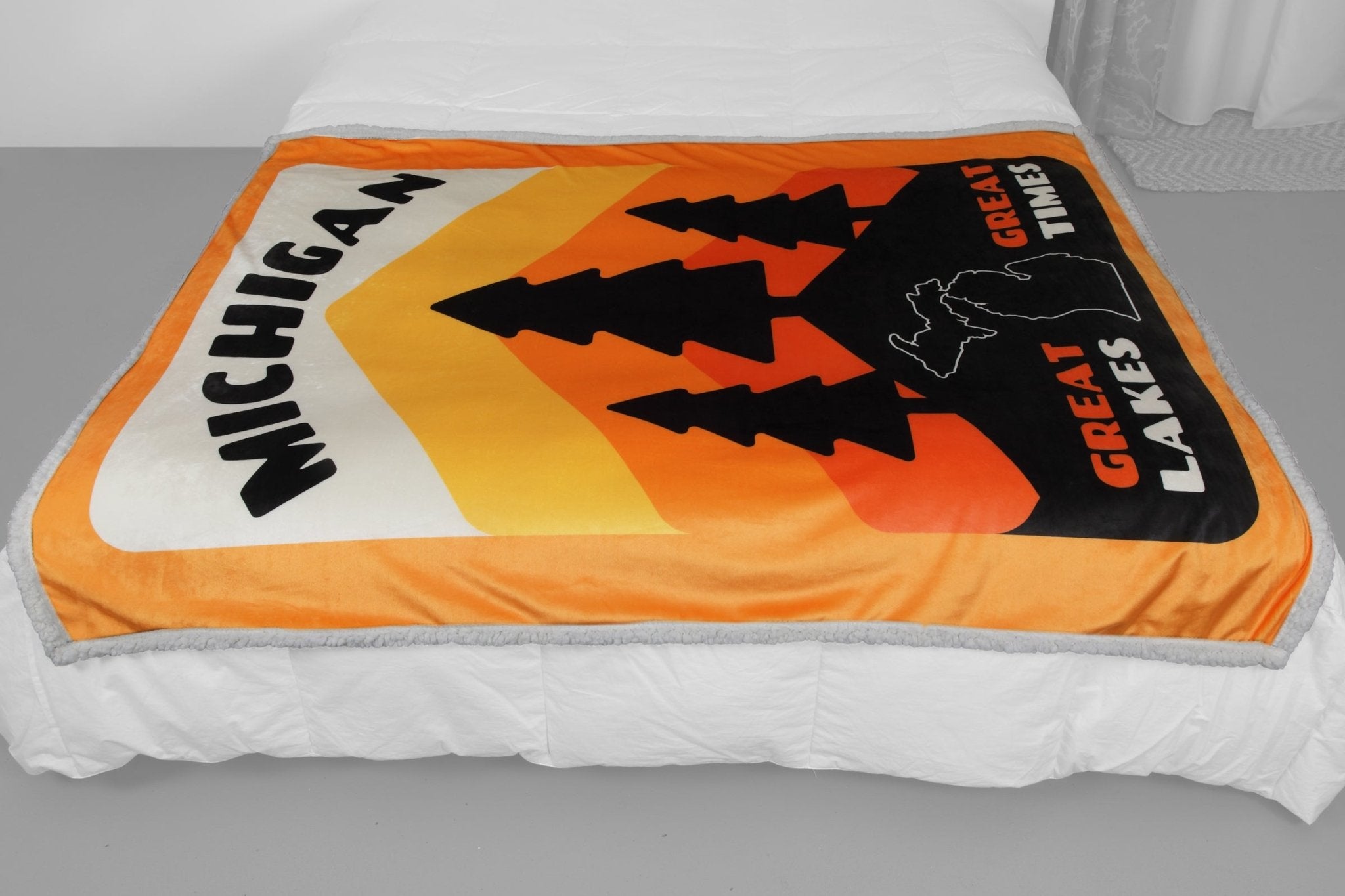 Blanket - Michigan Pines by Detroit Shirt Company