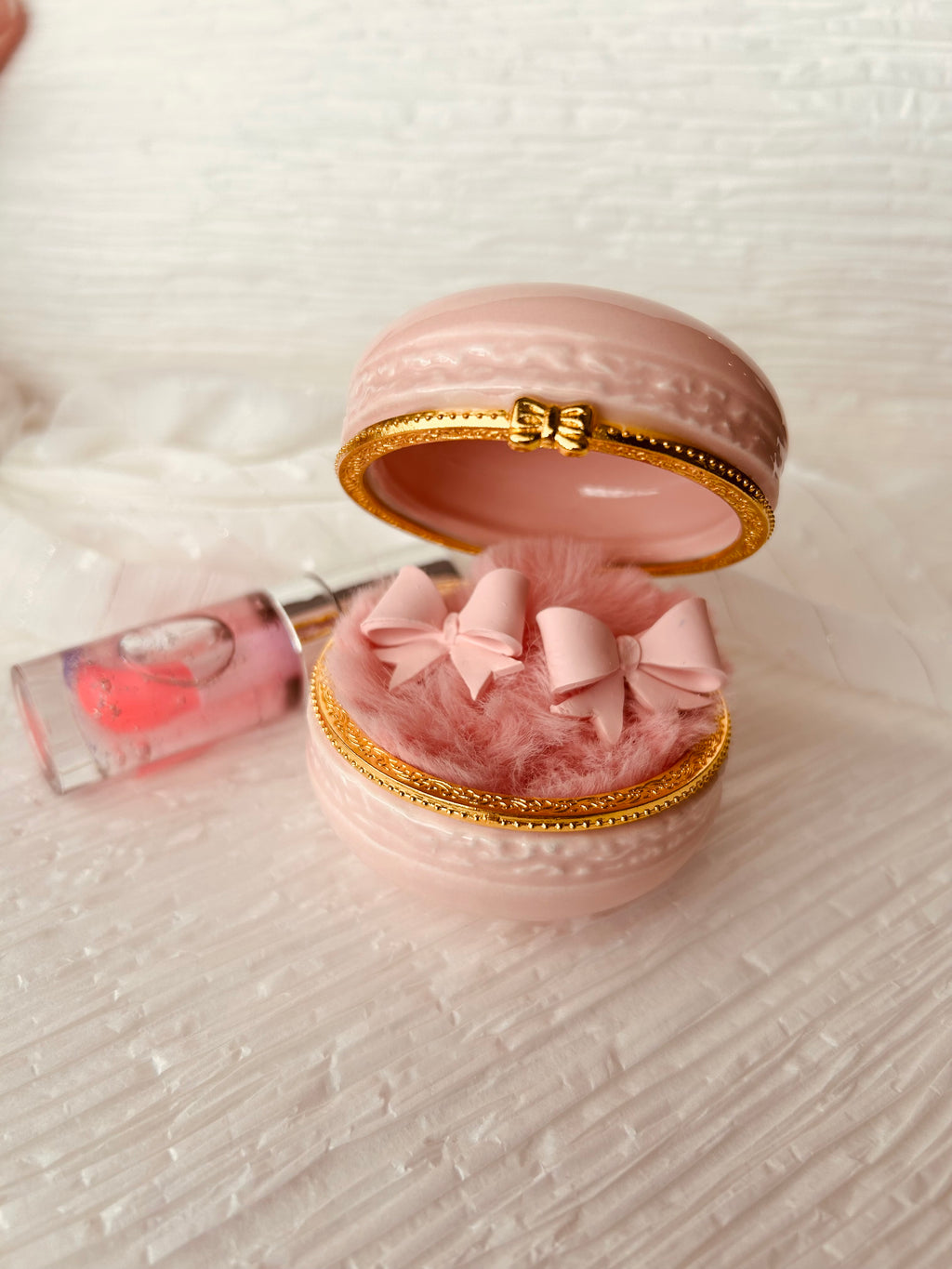 Polymer Clay Bow Earrings