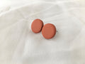 Terracotta Stud Earrings by West Cove